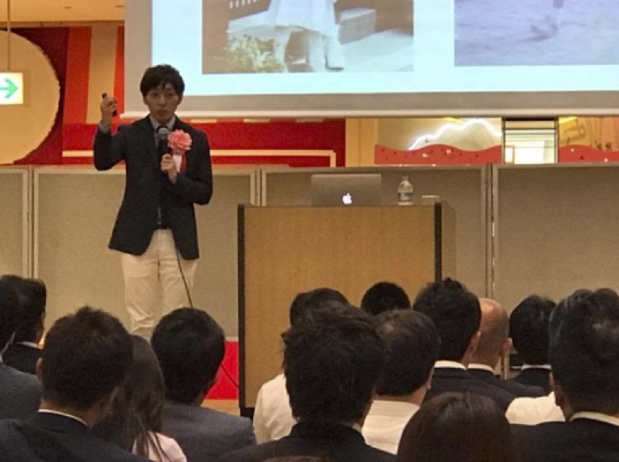 経営者向けの講演・研修の様子